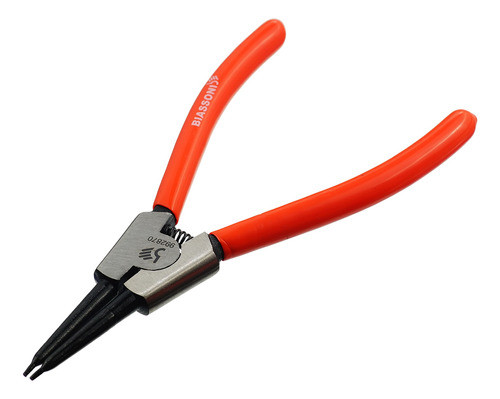 Pinza Para Aros Seeger Exteriores - 180 Mm Recta - Biassoni 0