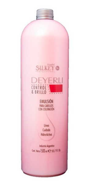 Emulsión Para Cabellos Con Coloración Silkey Deyerli 1.5 L 0
