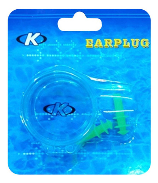 Tapones De Oído Knex Rígido Natación Estuche Niño Y Adulto 0