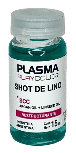 Ampolla Shot De Lino Plasma 15ml 0