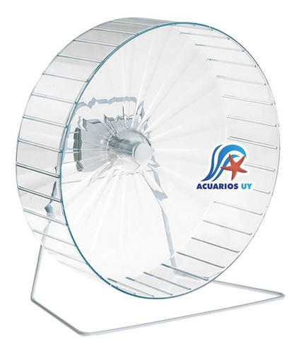 Rueda De Ejercicio Grande P/roedores, Con Pie. Ferplast 30cm 0