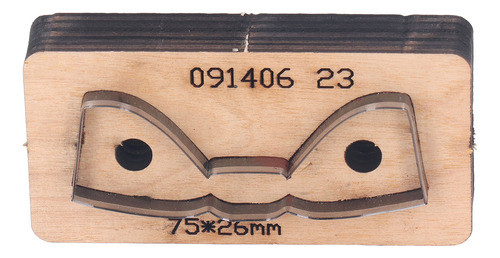 Conjunto De Moldes De Corte De Couro, Manual Pequeno Em Form 0