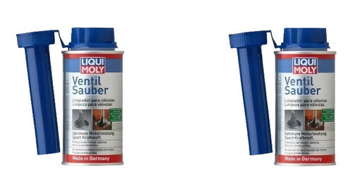 Kit X2 Aditivos Limpia Válvulas Ventil Sauber Liqui Moly 0