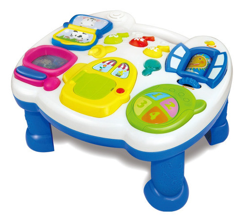 Mesa Didactica Para Bebes Musical Actividades Libro Luces 0