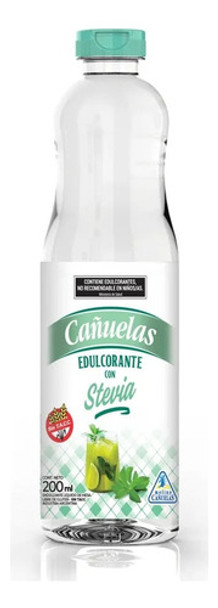 Edulcorante Cañuelas Stevia 200ml Sin Tacc 0