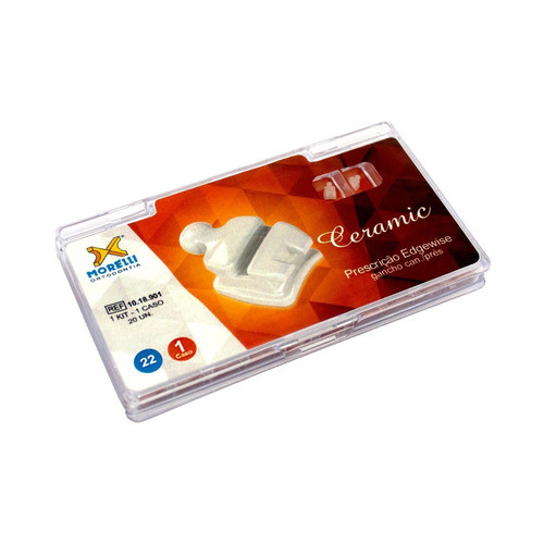 Kit De Brackets Morelli Edgewise Ceramic ,022 Caso Completo 0