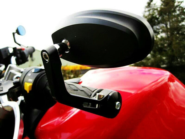 Espejos Sportbike Aluminio Cafe Racer 2019 Anti-reflex Moto 0