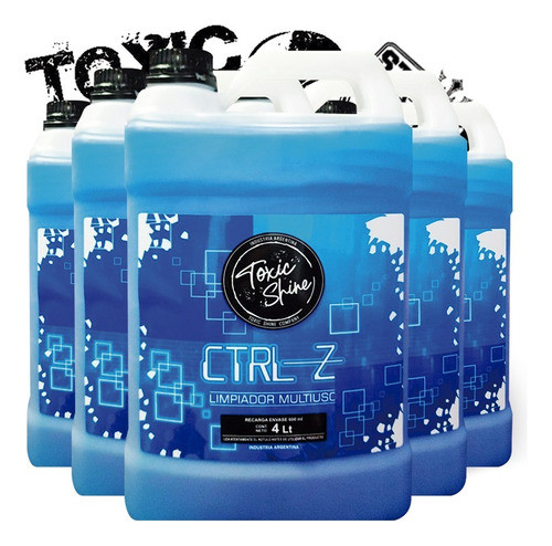 Toxic Shine | Control Ctrl Z | Limpiador Multiuso | Galon 0
