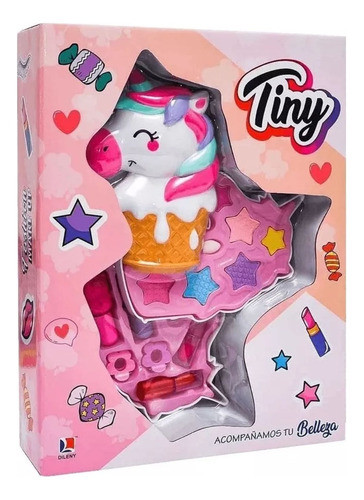 Set De Maquillaje Unicornio Helado  En Caja Tiny 0