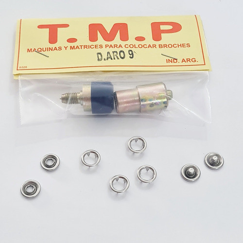 Matriz Doble Aro 9 Tmp + 100 Broches Doble Aro 9 0
