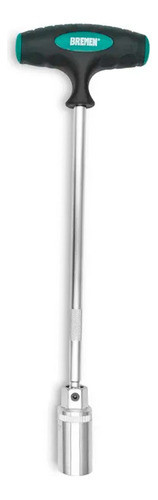 Llave Saca Bujía Magnética Articulada 21mm Bremen 6158 0