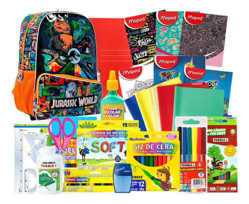 Kit Escolar Completo Más Mochila 0