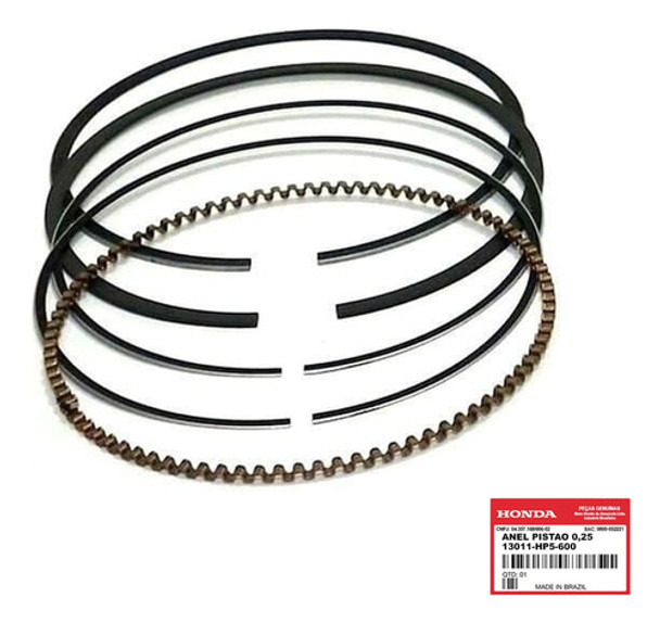 Juego Aros (0.25) Honda Trx420 Original Genamax 0