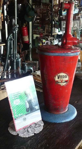 Antiguo Engrasador Veedol De Taller (2539) 0