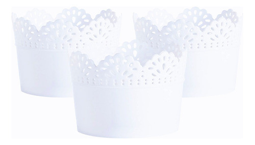 Maceta Plástica Extra Mini Candybar X Unidad Decoración! 0