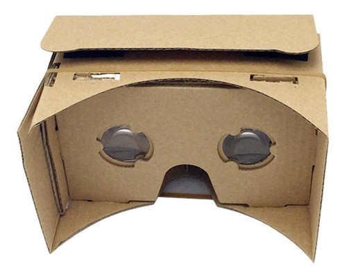 Versão 1 Diy Cardboard Para Google Vr Headset 3d Box Fits 0