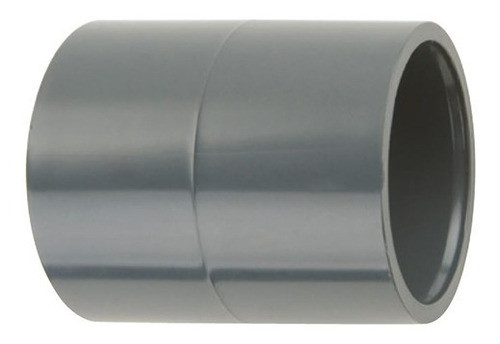 Cupla 90mm Pegar Encolar Soldable Pvc Gris Cepex Piscinas 0