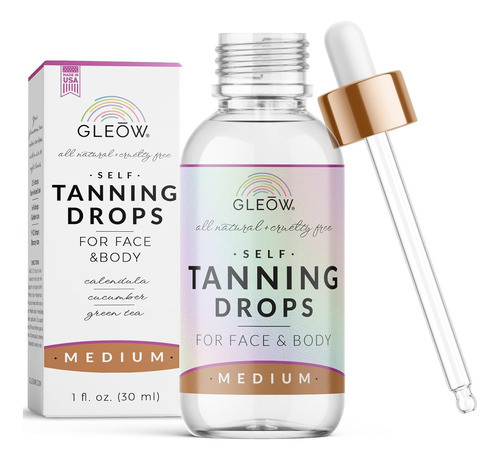 Gleow Gotas Bronceadoras Faciales Bronceado Rapido Cara/cuer 0