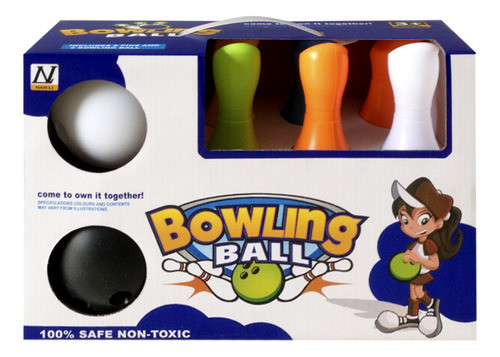 Juego De Bolos En Caja 0