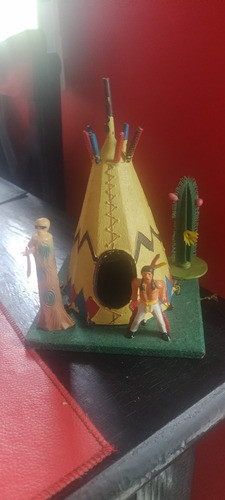 Soldaditos Indios Jefe Con Carpa 0
