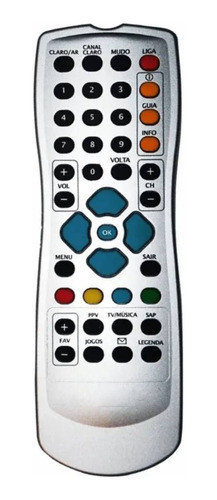 Controle Remoto Compatível Tv Claro Le-7915 0