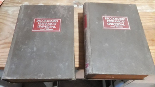Diccionario Hispanico Universal Edición 1959. 0