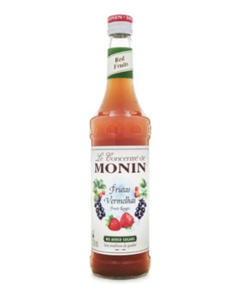 Xarope Frutas Vermelhas Sem Açúcar Monin Garrafa 700ml 0
