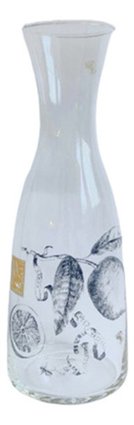 Botellón De Vidrio 1 Litro. Modelo Citrón. Diseño De Autor 0