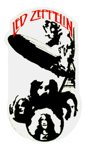 Parche Led Zeppelin 1er Album Grande Rock Musica Bordado 0