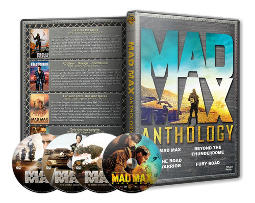Mad Max Saga En Dvd Latino/ingles 0