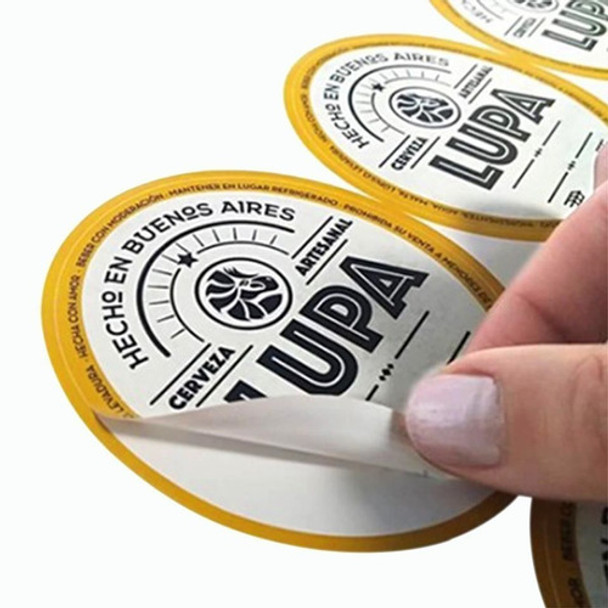 Etiquetas Adhesivas Troqueladas Vinilicas Stickers Logo 0