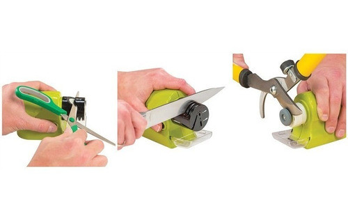 Amolador De Facas Elétrico Profissional Portátil 0