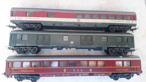 Gus Formacion 3 Vagones Alemanes Lima H0 0