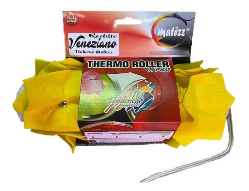 Rodillo De Textura Efecto Veneziano Decorativo Matezz 0