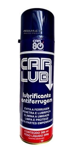 Car Lub Lubrificante Antiferrugem Desengripante Car80 0