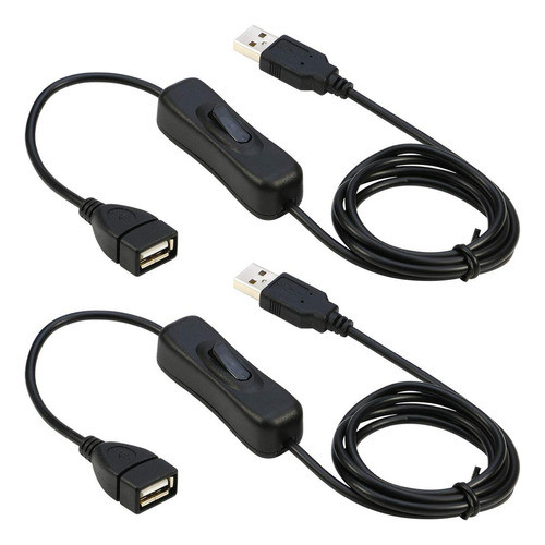 Riitop Cable De Extensin Usb Con Interruptor De Encendido/ap 0