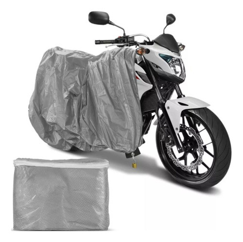 Capa Para Proteção Moto 100% Forrada E Impermeável Tamanho G 0