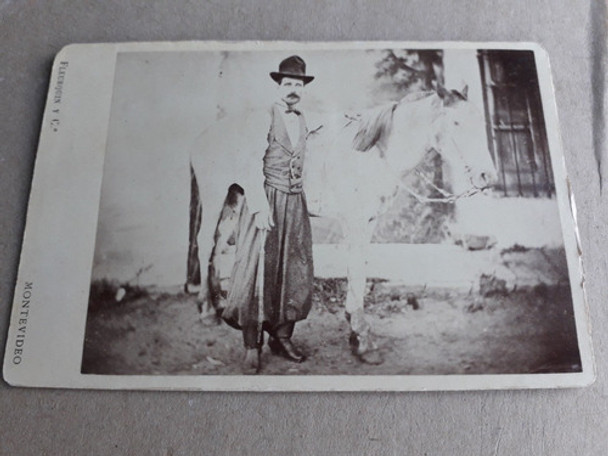 Antigua Foto Original Aparicio Saravia Historia Uruguay 0