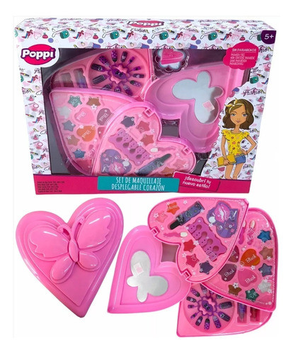 Maquillaje Infantil Pinturitas Maquillajes Desplegable Poppi 0