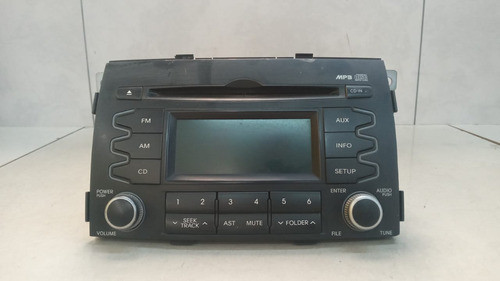 Rádio Cd Player Kia Sorento 2010 - 2012 0