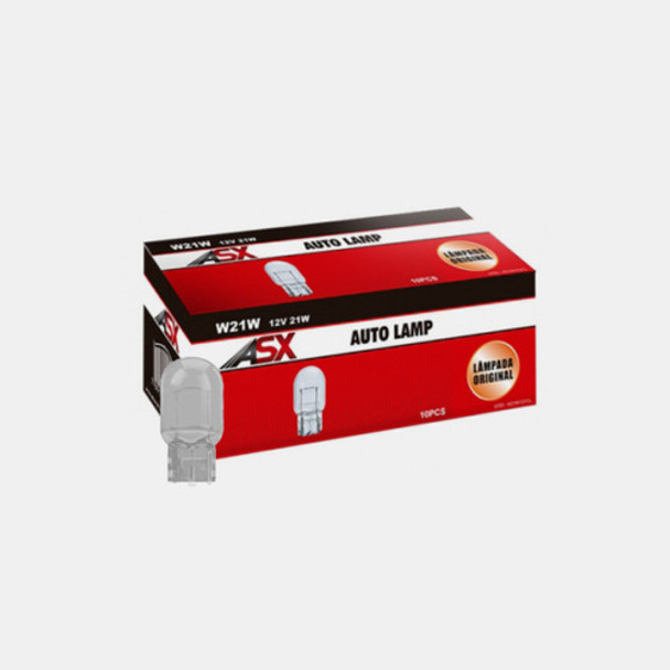 Lâmpada T20 Clear 2 Polos - W21w - 12v - Asx 0