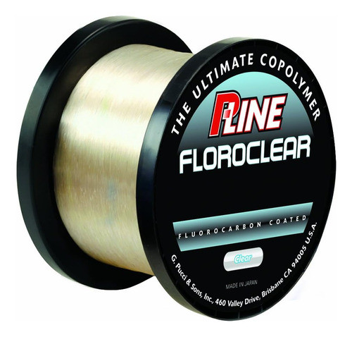 P-línea Floroclear Carrete Pesca Granel 3000yd 4lb 0