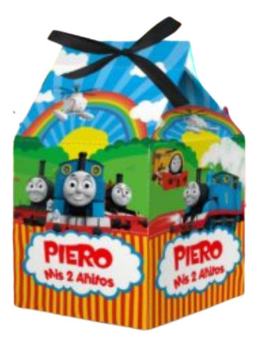10 Cajitas Golosineras De Thomas Y Sus Amigos 0