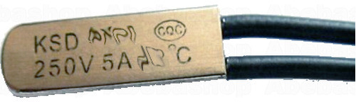 Pack 4x Sensor Protector Termico 130 Grados Normal Cerrado-p 0