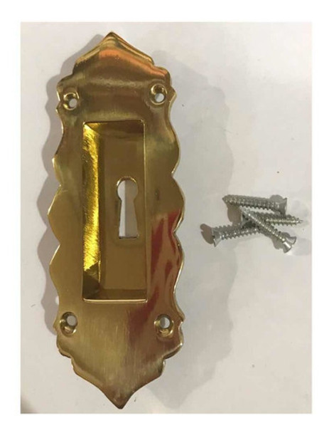 Cubeta De Estilo  Con Llave De Bronce Dorado Para Corrediza 0