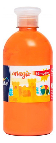 Tempera Alba Magic 700gr X6 Colores Comunes 0