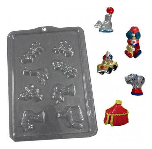 Forma Itens Do Circo 8 Cav Simples C-534123 0