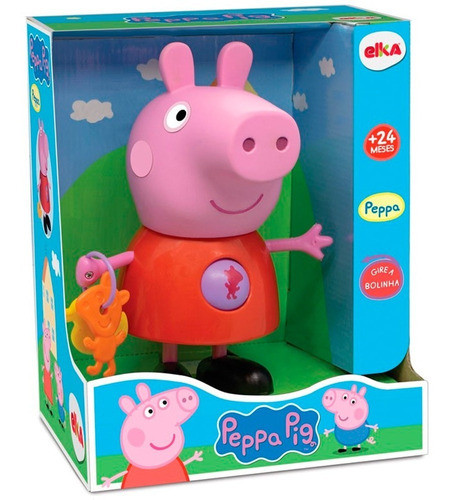 Brinquedo Infantil Peppa Pig Grande C/ Atividades Origi Elka 0