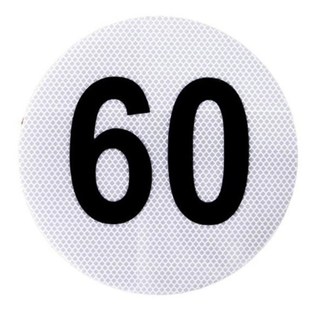 Circulo Velocidad Maxima 60 Km/h Cu 0
