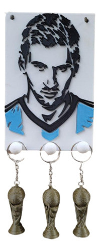 Porta Llaves Messi Impresiones 3d 0
